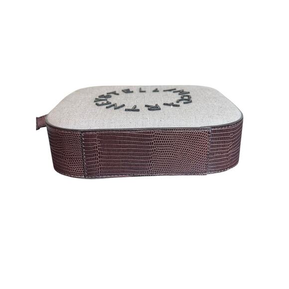 Stella McCartney NWT Logo Eco Canvas Camera Bag in Beige - Picture 6 of 16